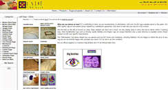 Desktop Screenshot of latifrugs.com